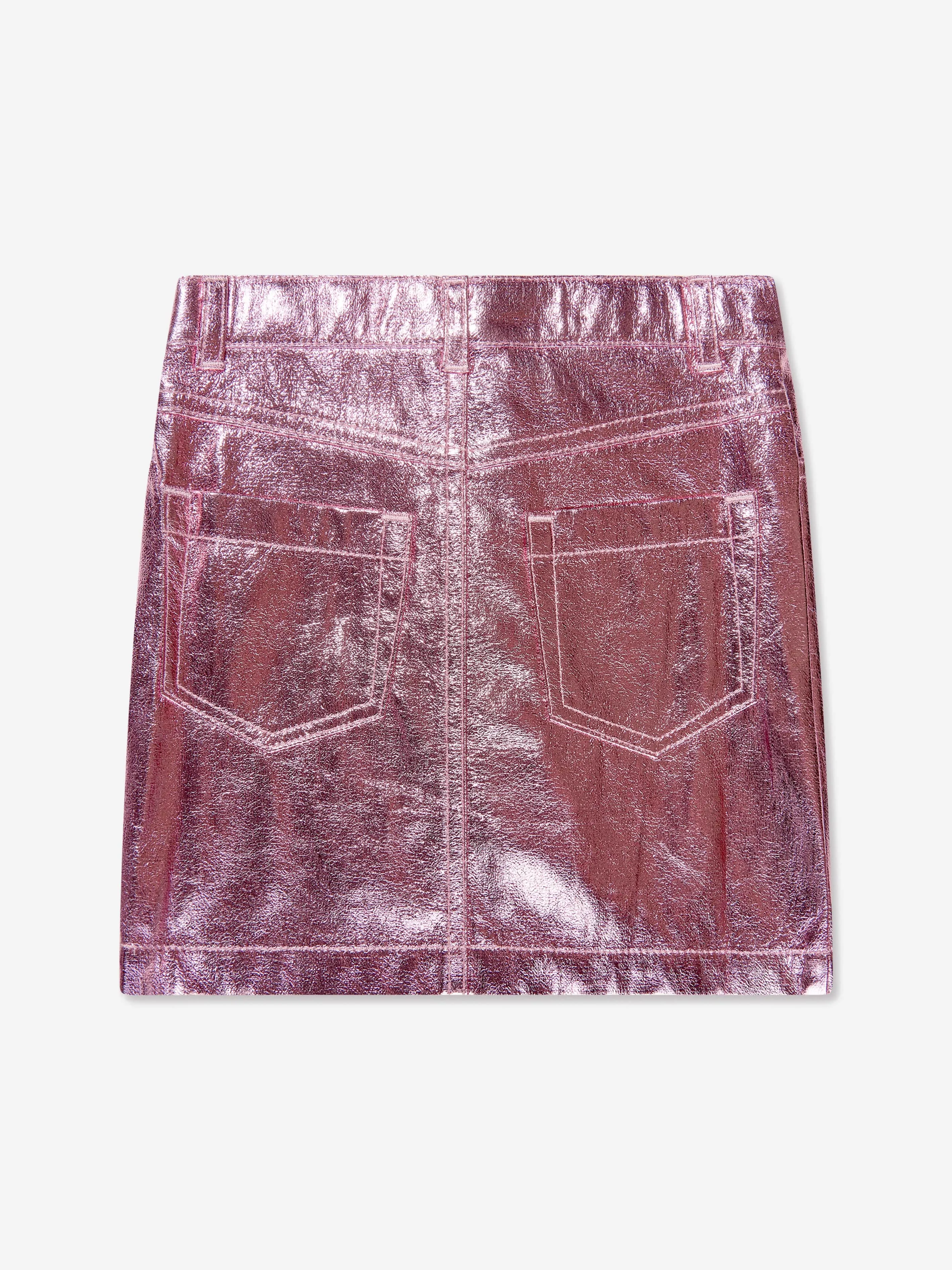 Angels Face Girls Diana Metallic Skirt in Pink