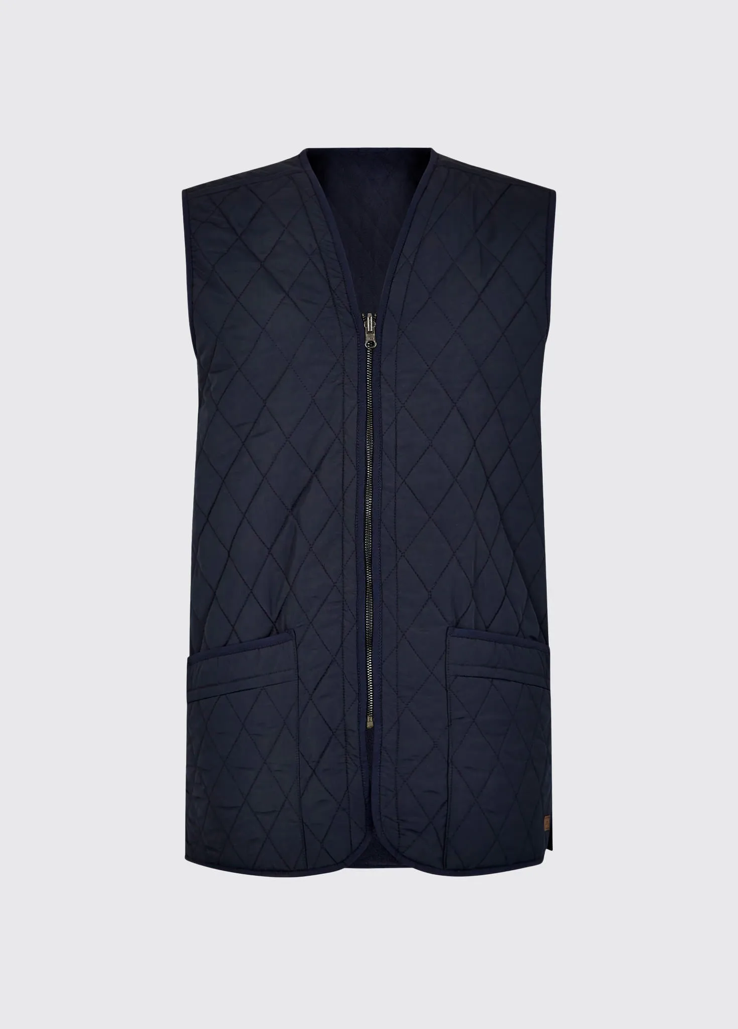 Ballygar Quilted Waistcoat - Navy