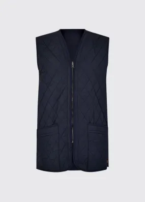 Ballygar Quilted Waistcoat - Navy