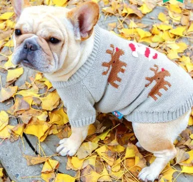 Cozy Christmas Dog Sweater - Festive Holiday Outfit for Pets