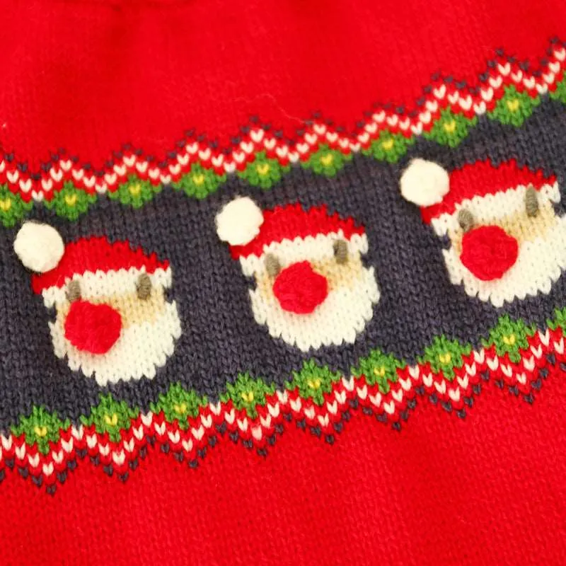 Cozy Christmas Dog Sweater - Festive Holiday Outfit for Pets