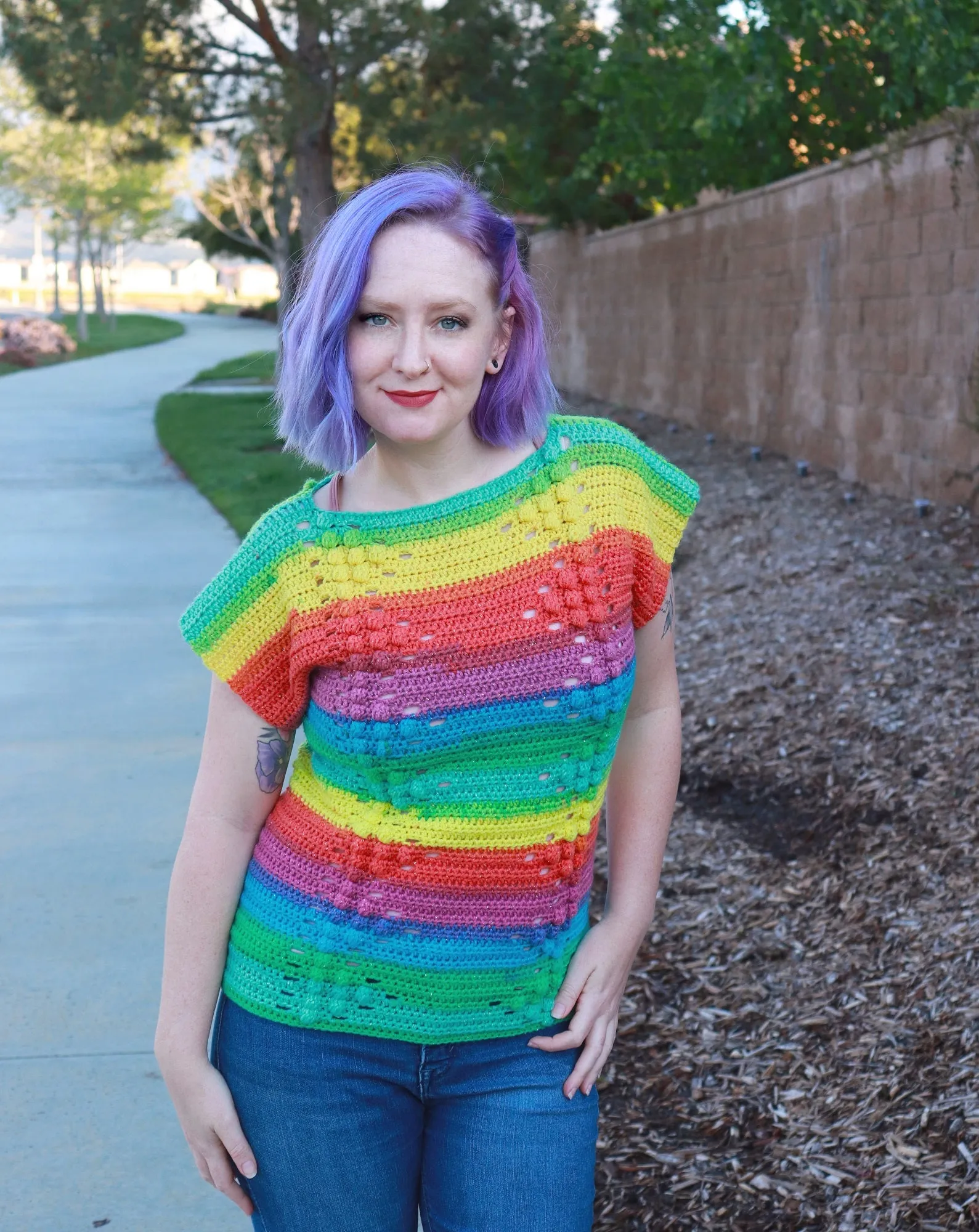 Crochet Kit - Bridget Bobble Shirt