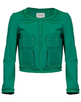 Dorothee Schumacher Emotional Essence Jacket Green