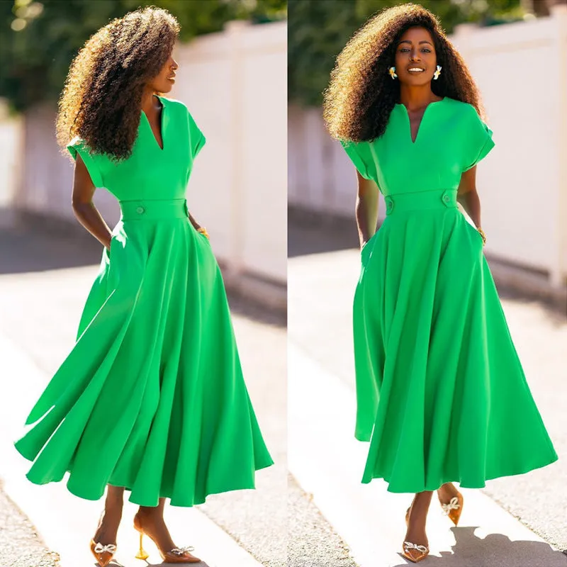 Elegant Summer Vintage Dresses