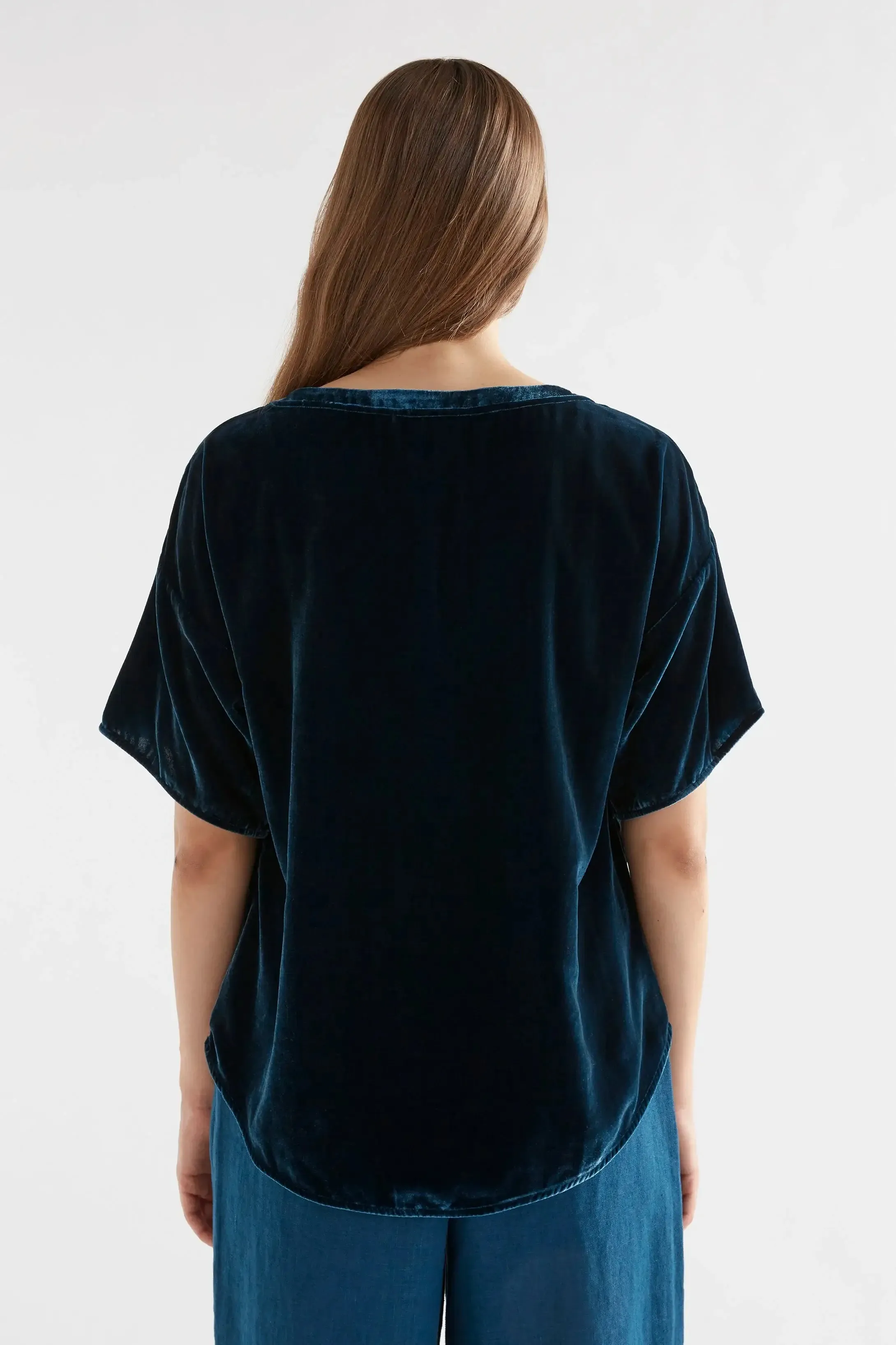 ELK Suuri Velvet Top - Teal