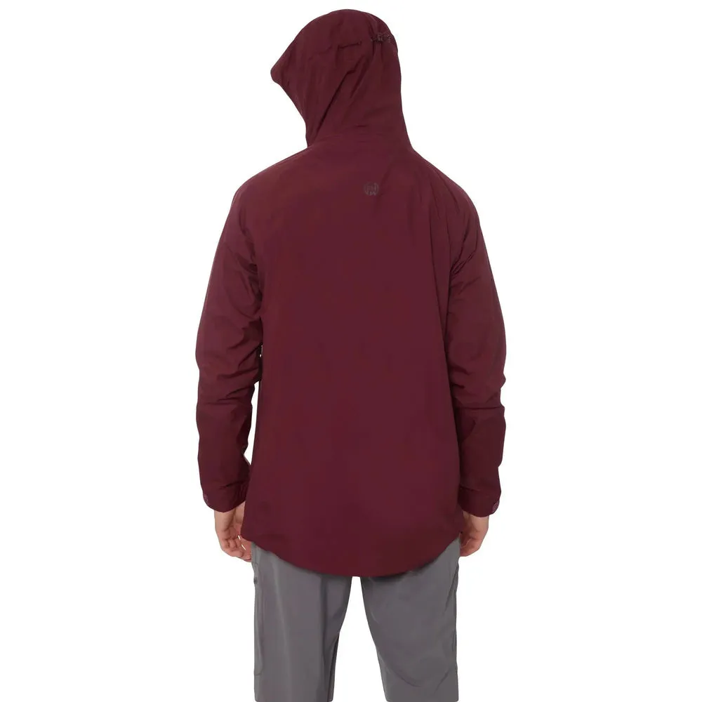 FHM Pharos Rain Jacket Men 10000mm Vinous