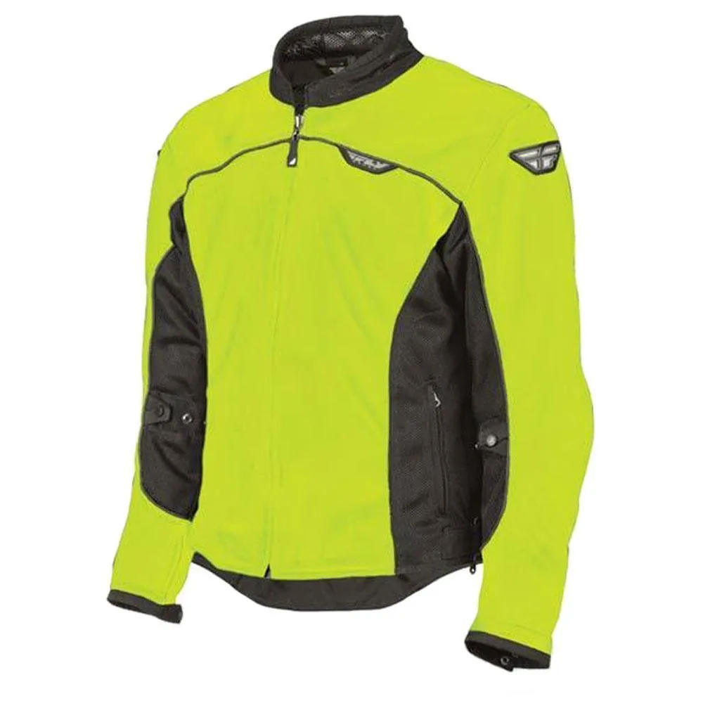 Fly Racing 'Flux Air' Mens Hi-Viz Mesh Jacket