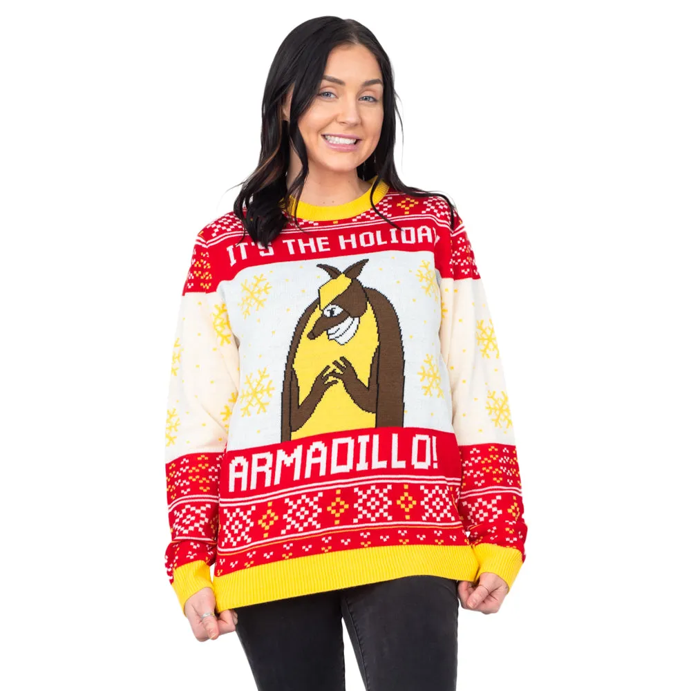 Friends Holiday Armadillo Sweater