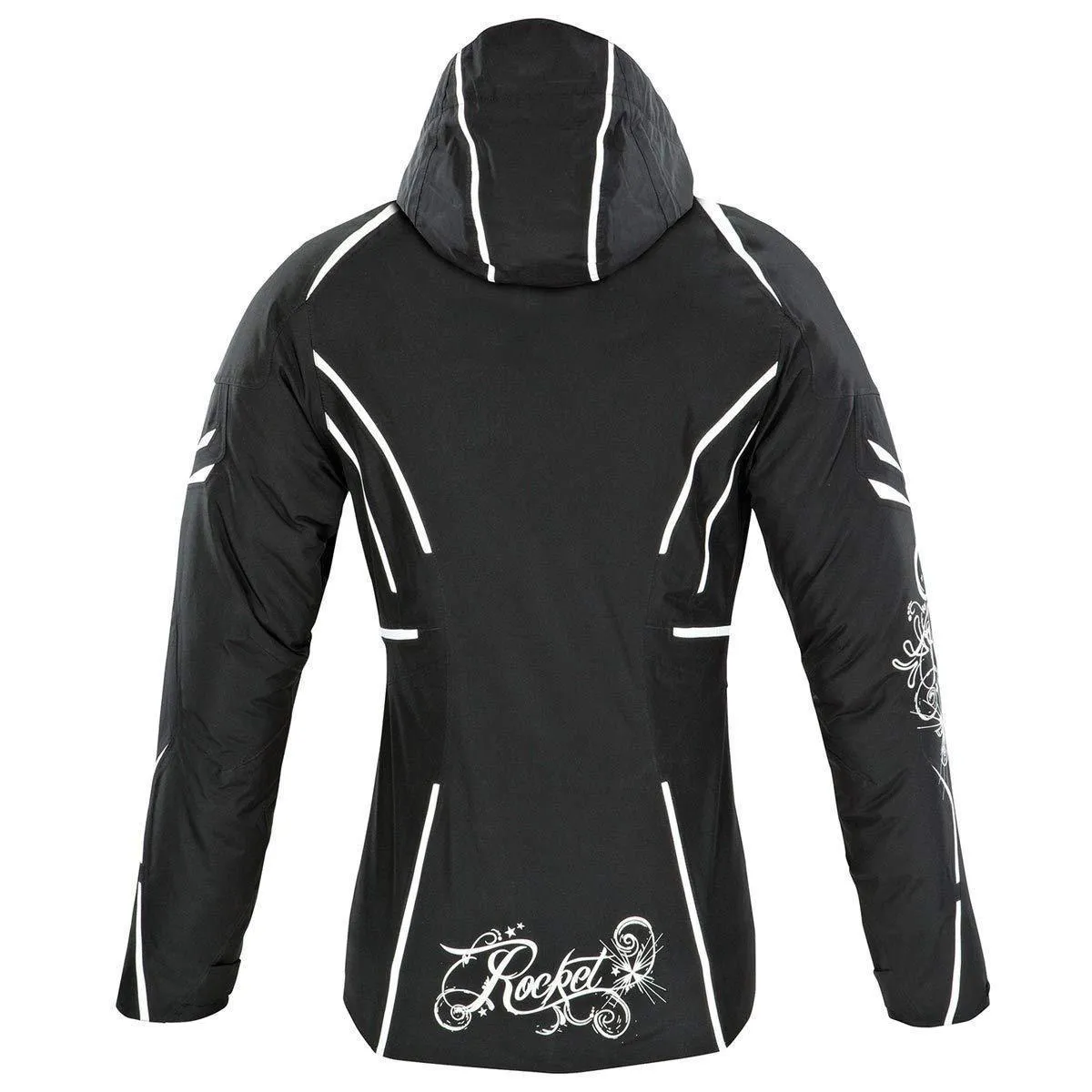 Joe Rocket Rocket Crew Women's Black/White Snowmobile Jacket