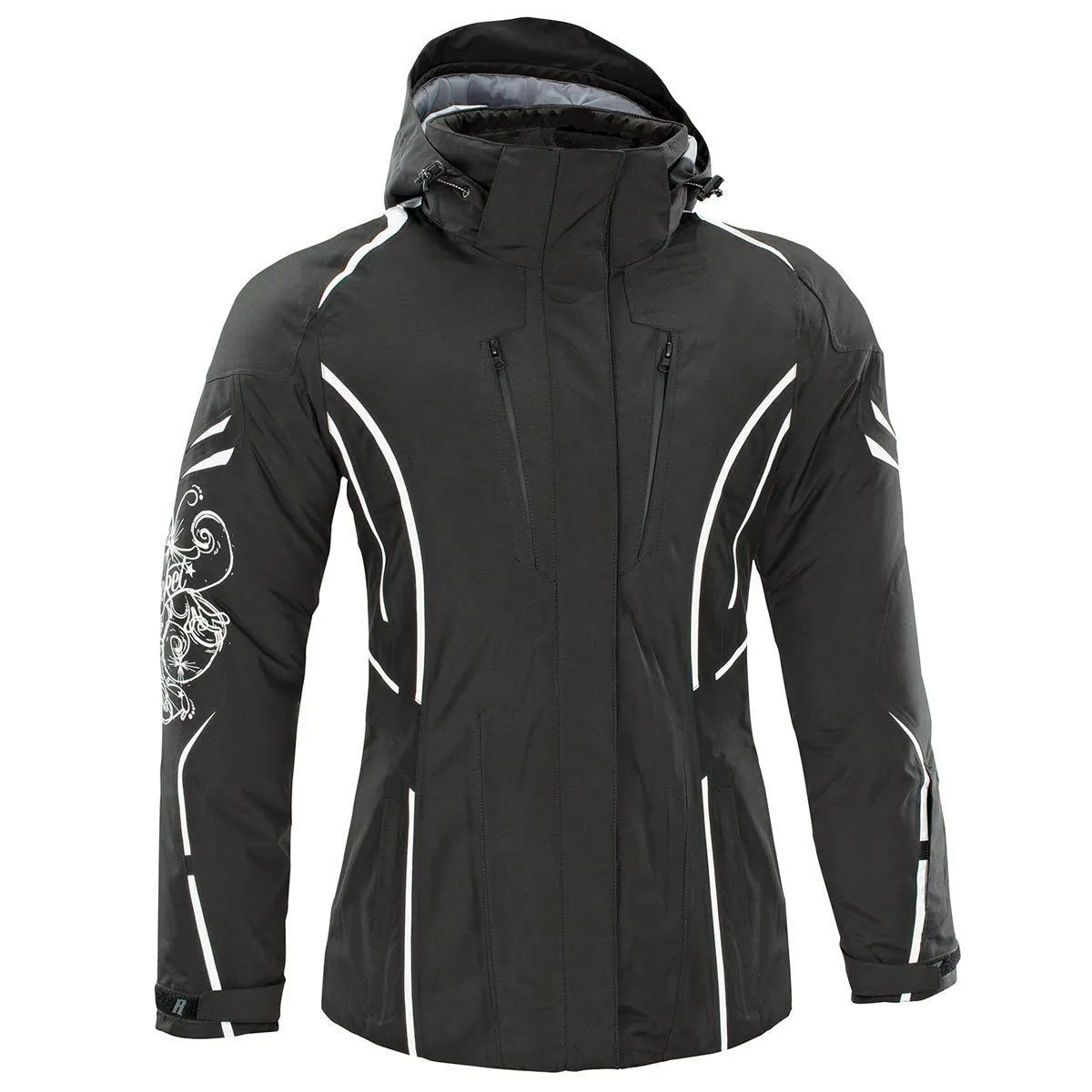 Joe Rocket Rocket Crew Women's Black/White Snowmobile Jacket