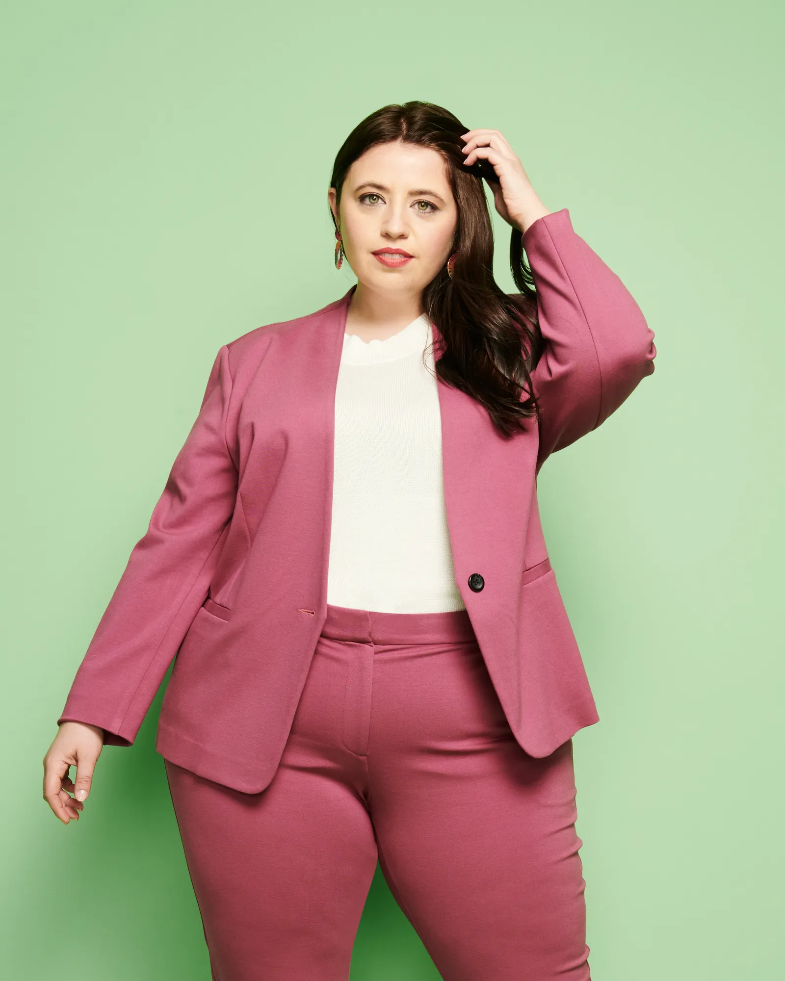 Liberty Blazer | Deep Fuchsia