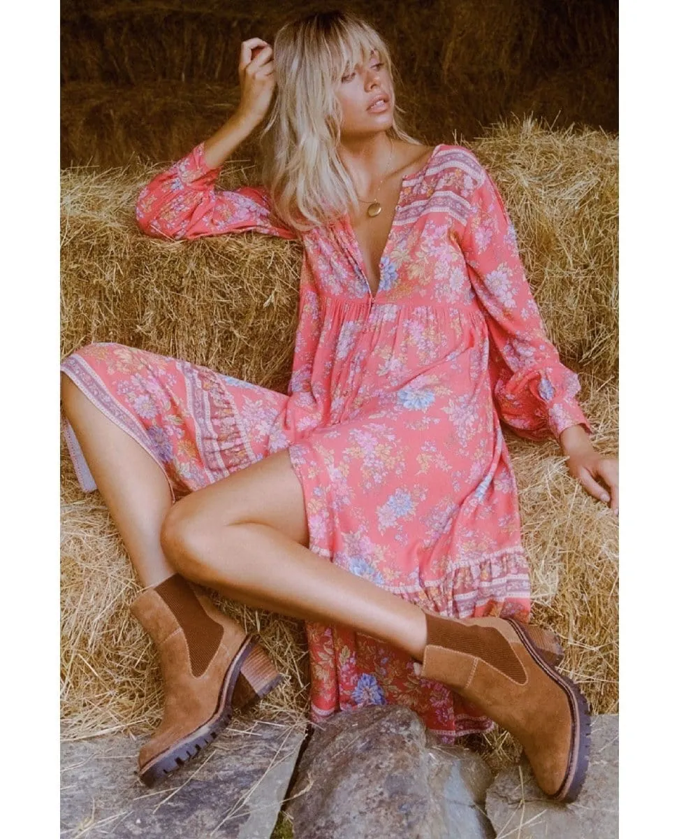 Meadowland Boho Dress Poppy