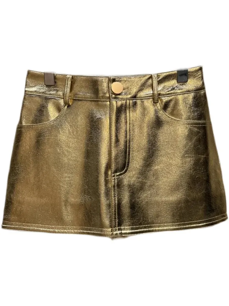 Metallic Skirt