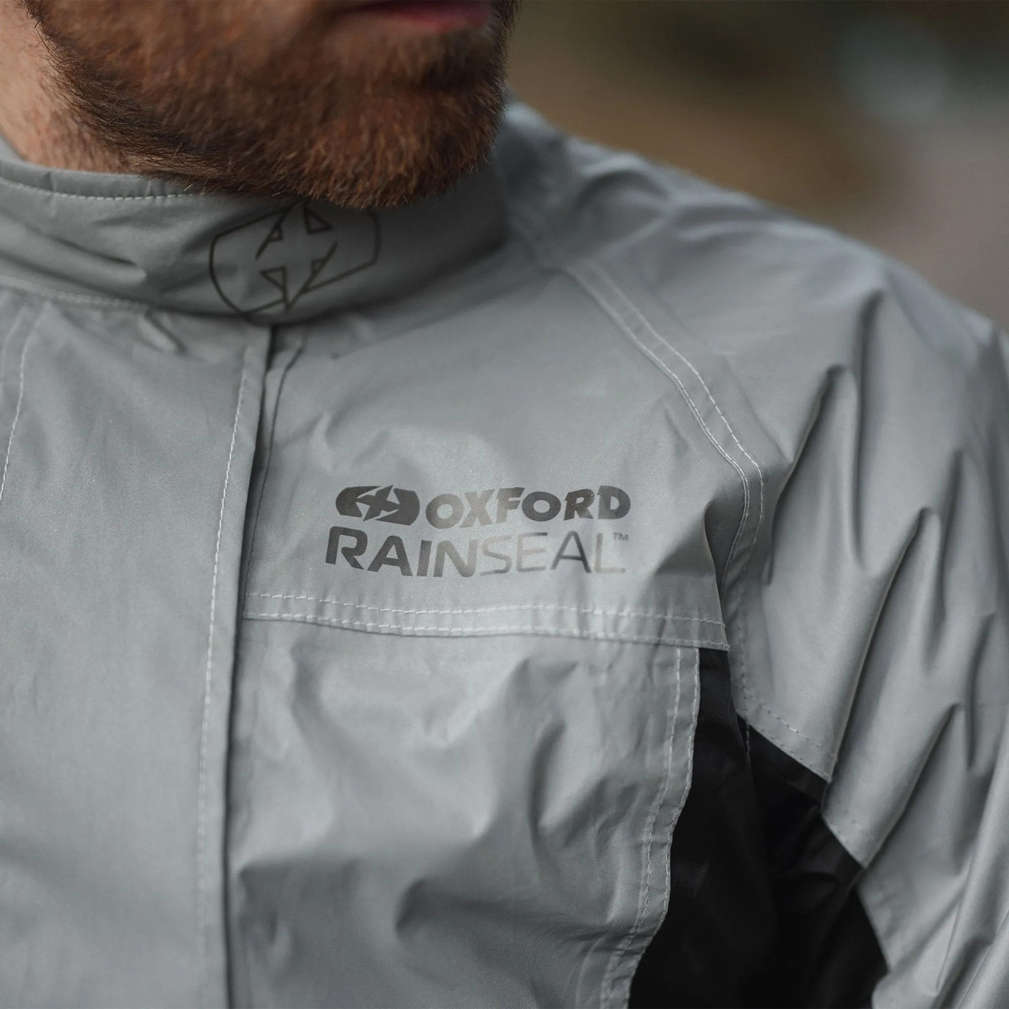 Oxford Rainseal Waterproof Reflective Over Jacket