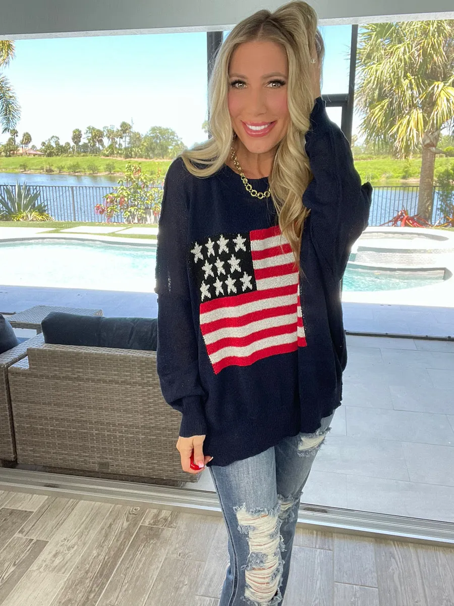 Patriotic Babe Sweaters