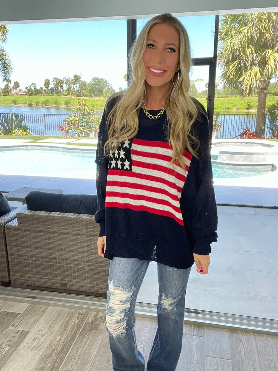 Patriotic Babe Sweaters