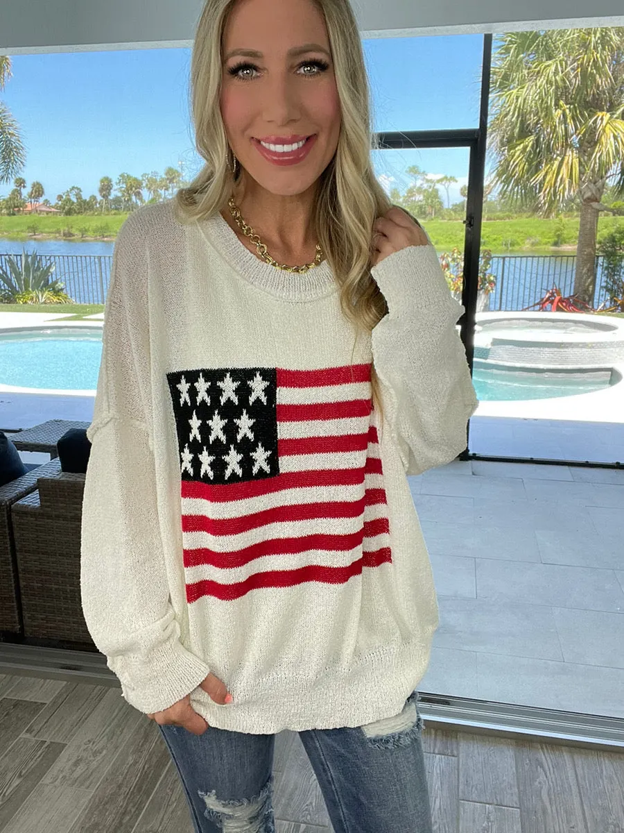 Patriotic Babe Sweaters