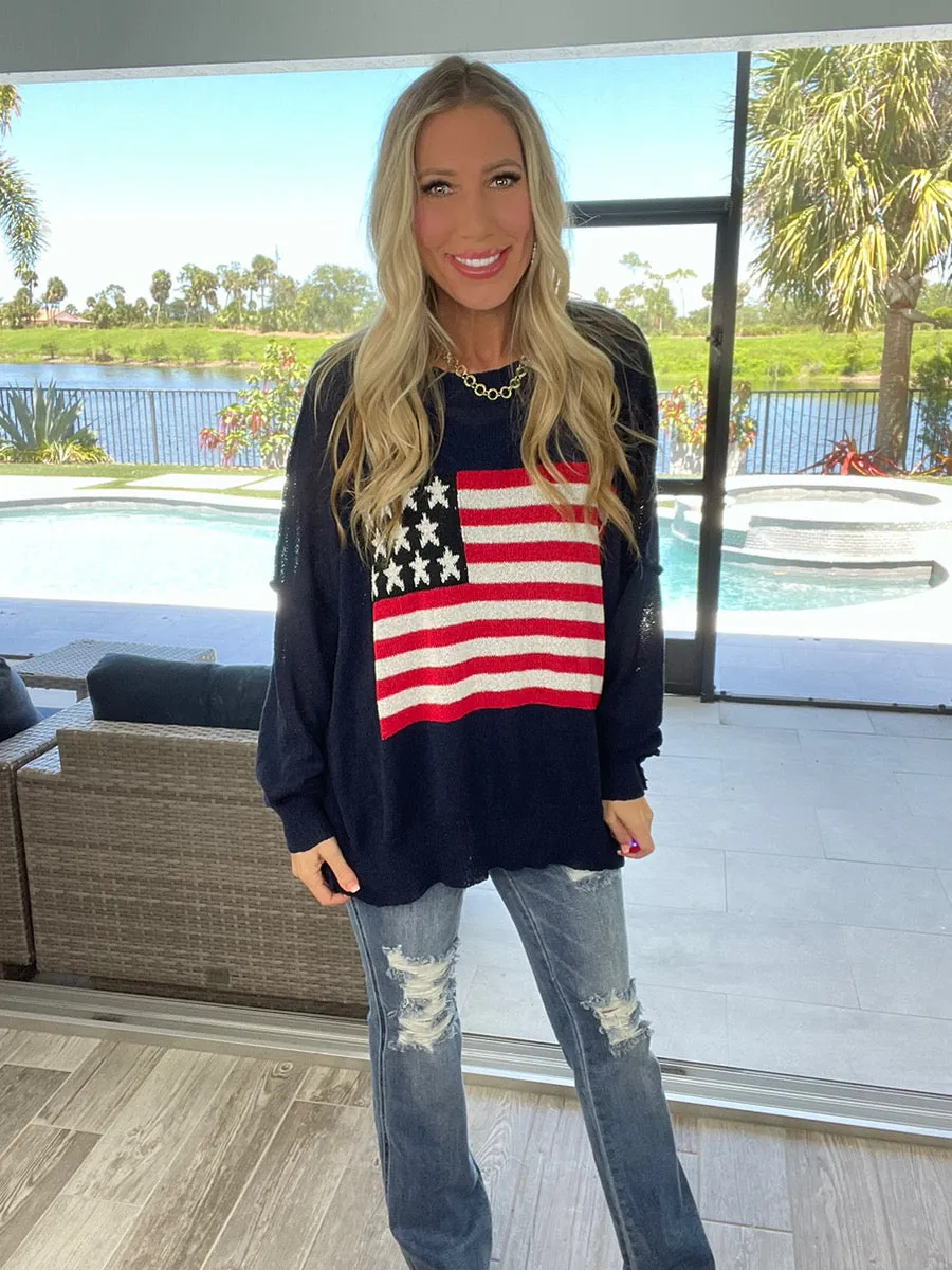 Patriotic Babe Sweaters