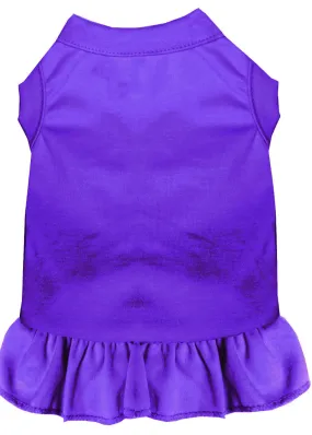 Plain Pet Dress Purple Xl (16)