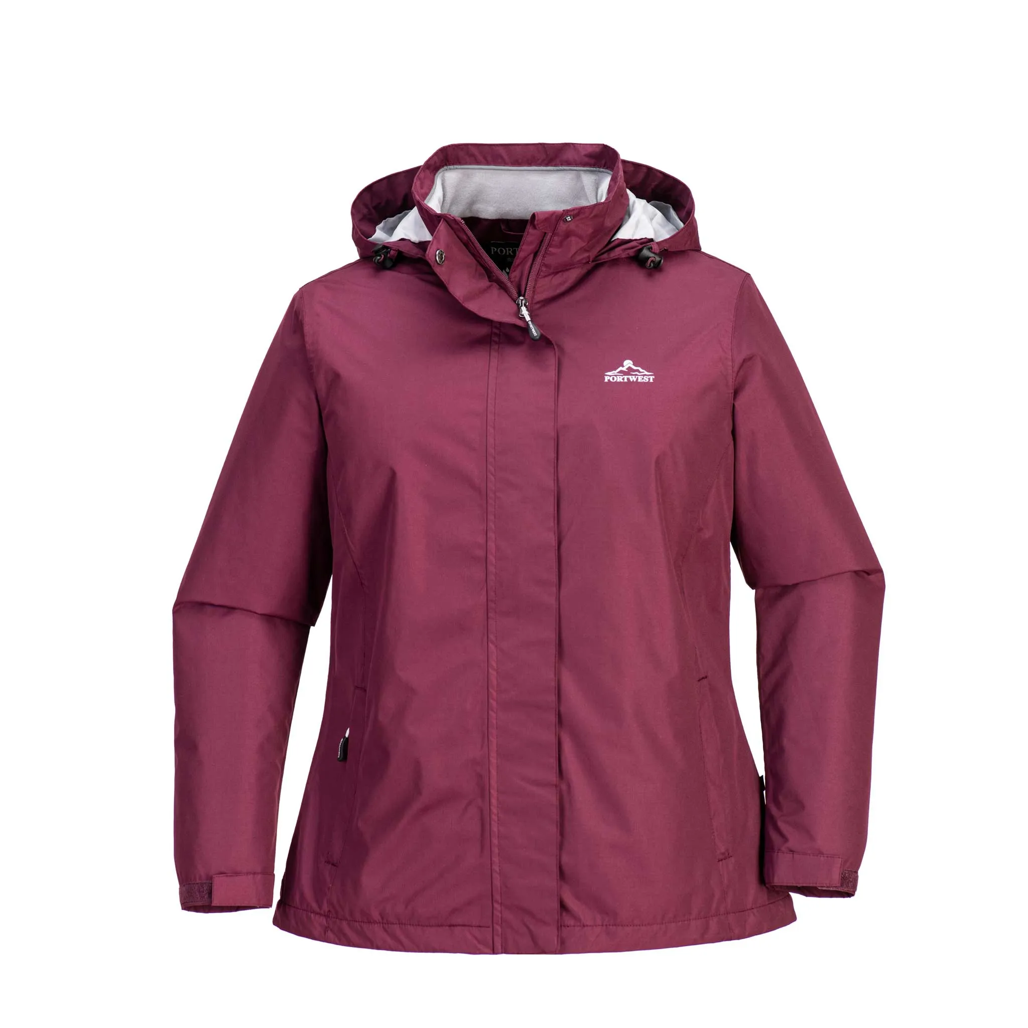 Portwest Womens Keel Fleece-Lined Rain Jacket