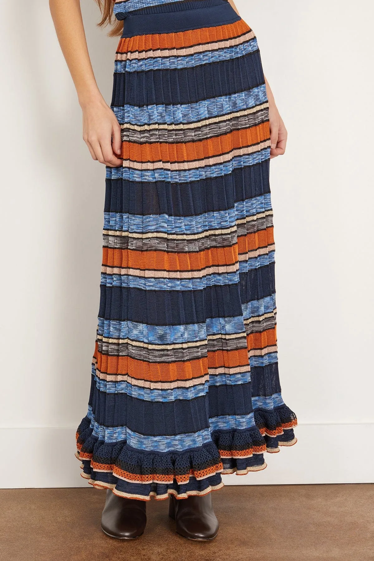 Seraphine Skirt in Adriatic