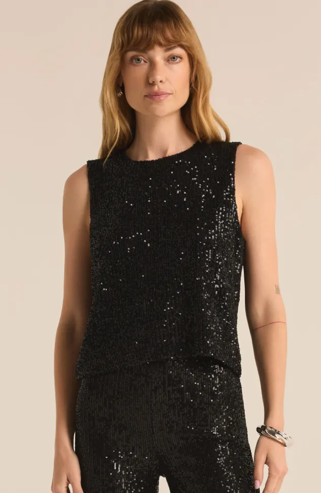 Sloane Sequin Top