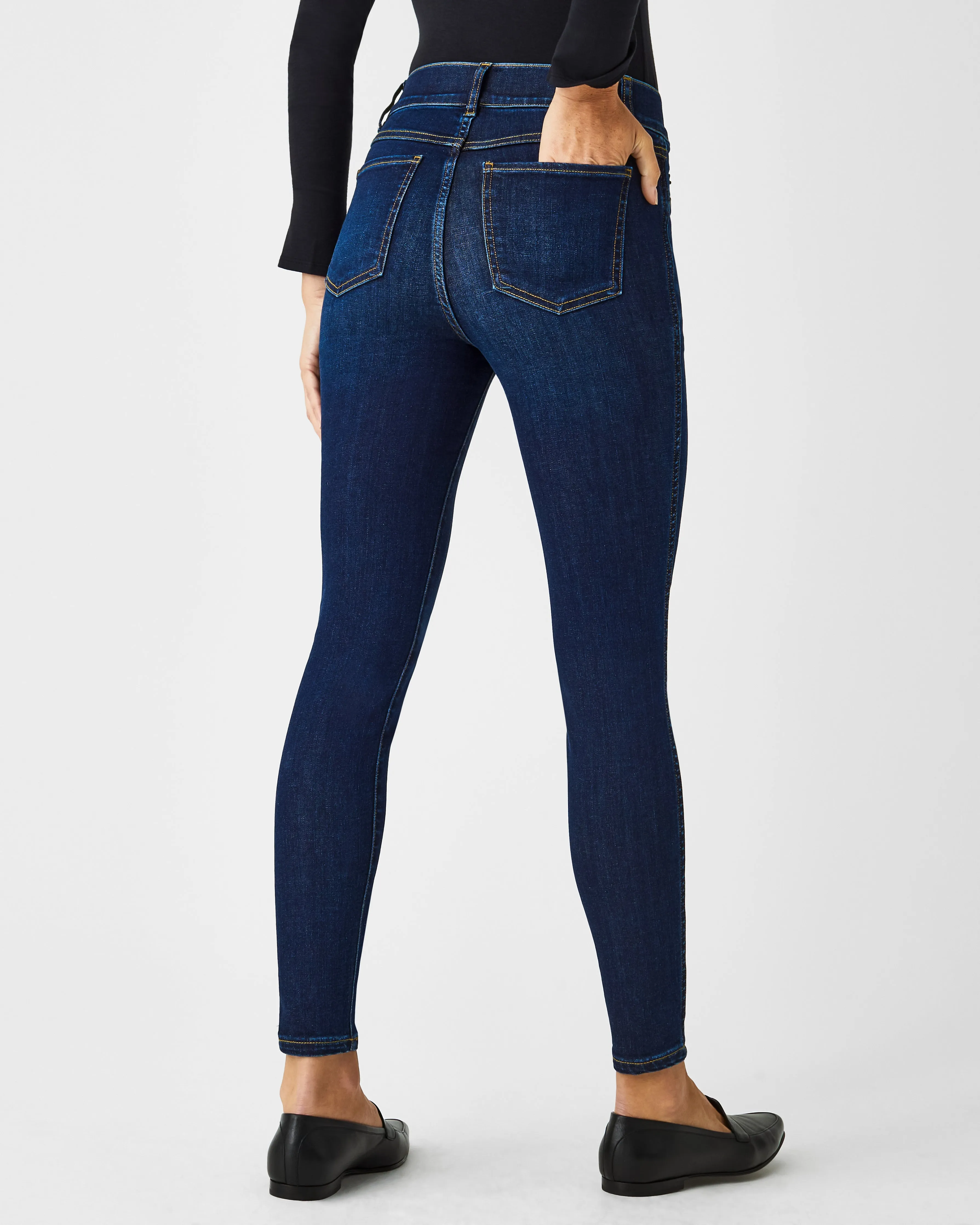 SPANXshape™ EveryWear Ankle Skinny Jeans, Midnight Shade