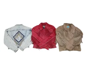 Western Fringe Jackets Mix - 6 pcs - 7/10/24