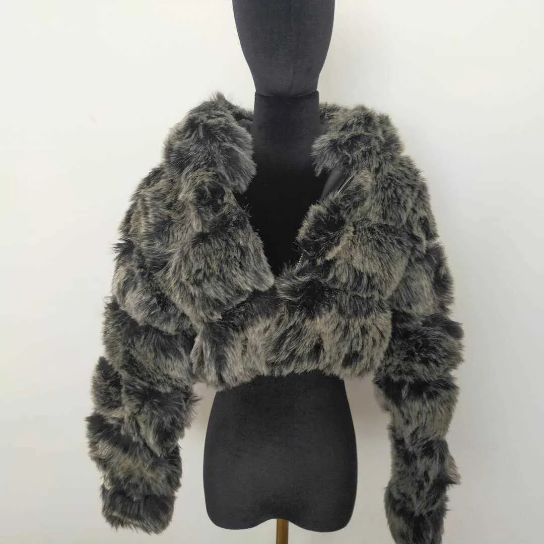 Wholesale women's winter faux fur coats (CL8216)