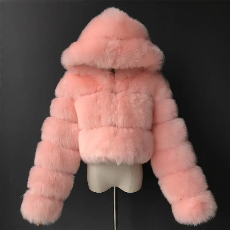 Wholesale women's winter faux fur coats (CL8216)