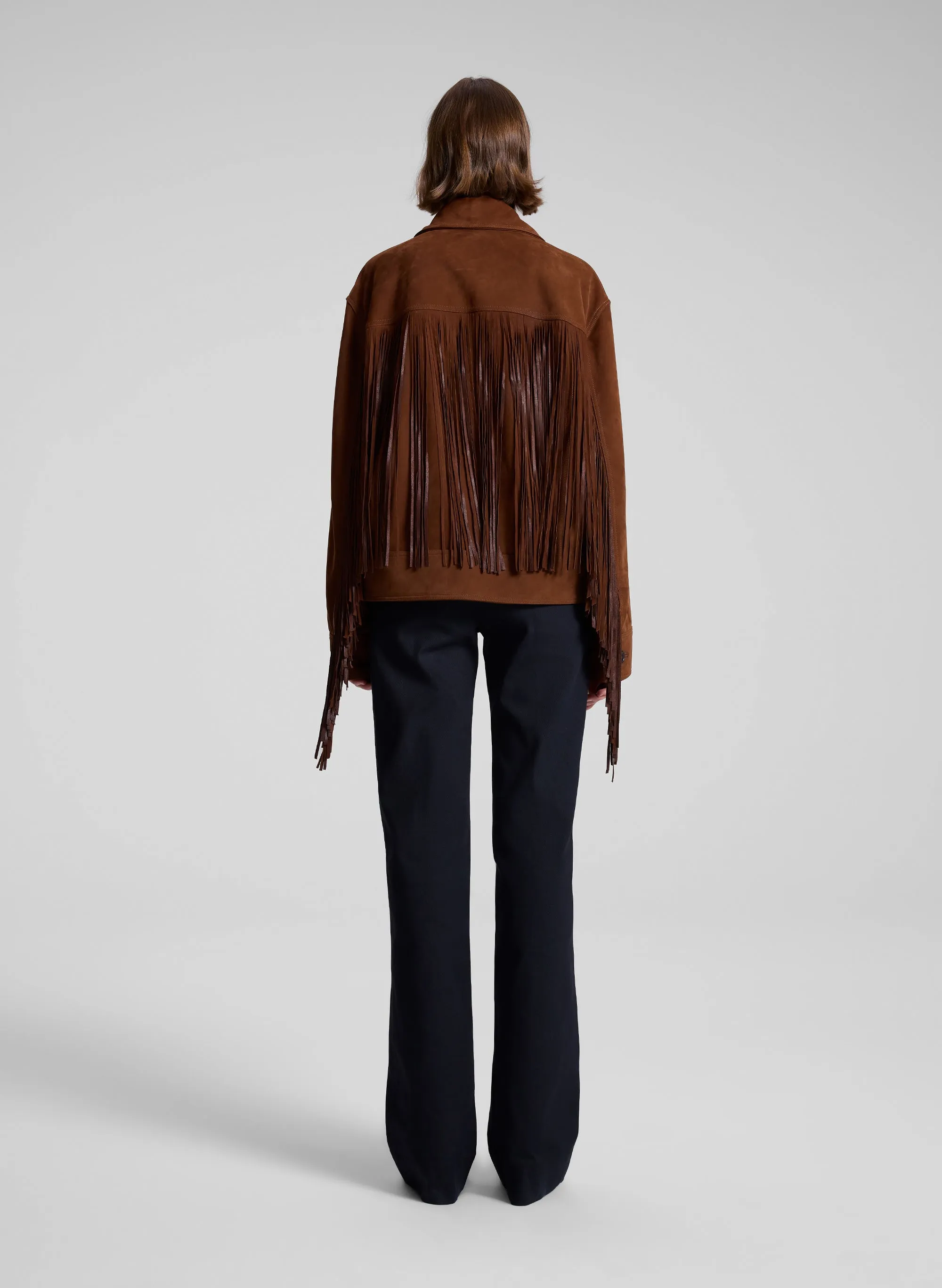 Wren Suede Fringe Jacket