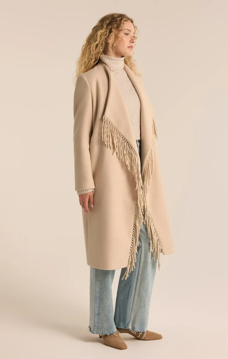 Z SUPPLY Alchemist Fringe Coat